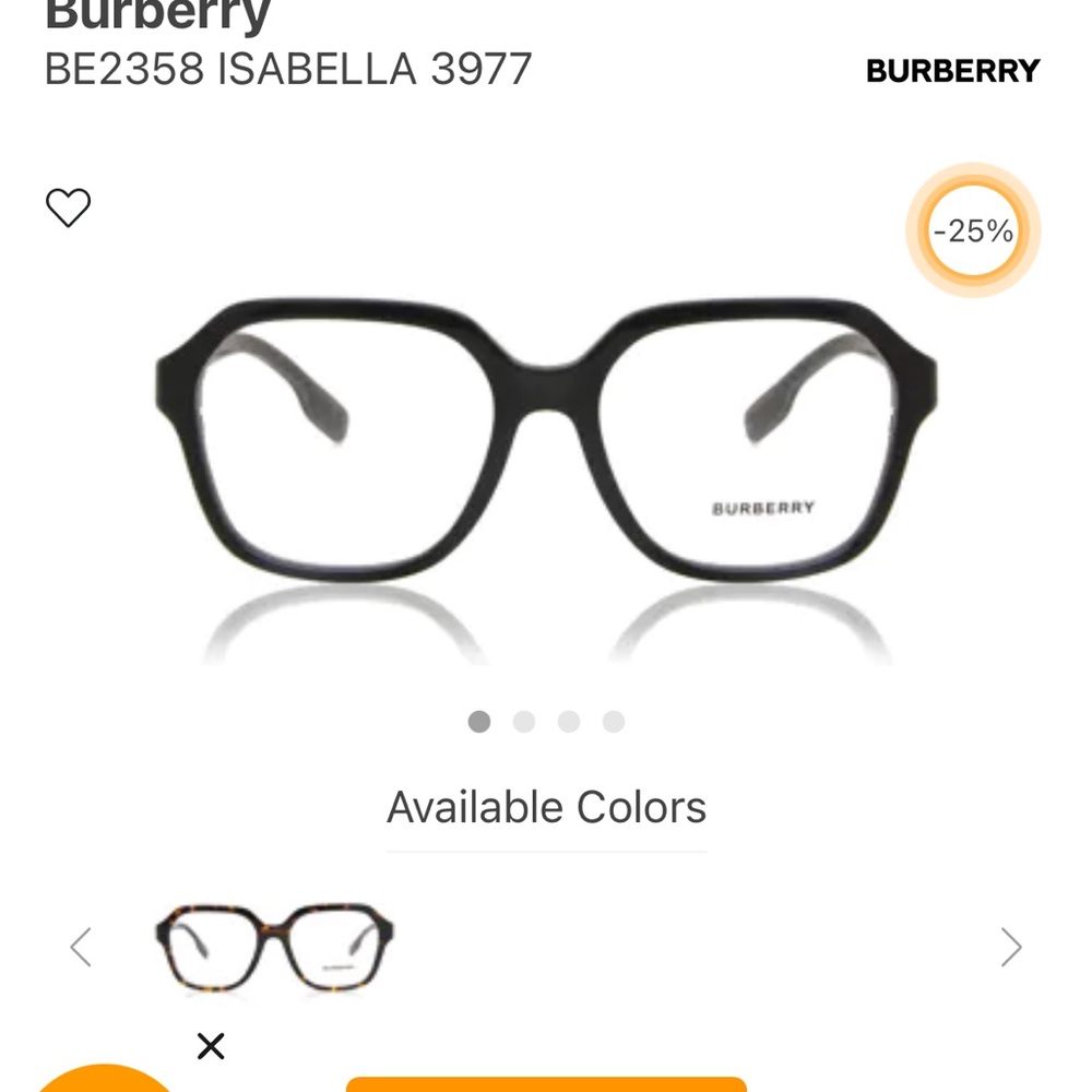 Burberry Isabella Frames